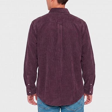 Рубашка Carhartt Wip L/S Madison Cord Shirt, цвет бордовый, артикул I029958.826.XX