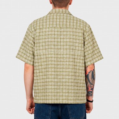 Рубашка Carhartt Wip S/S Kander Shirt, цвет оливковый, артикул I036194.3JP.XX