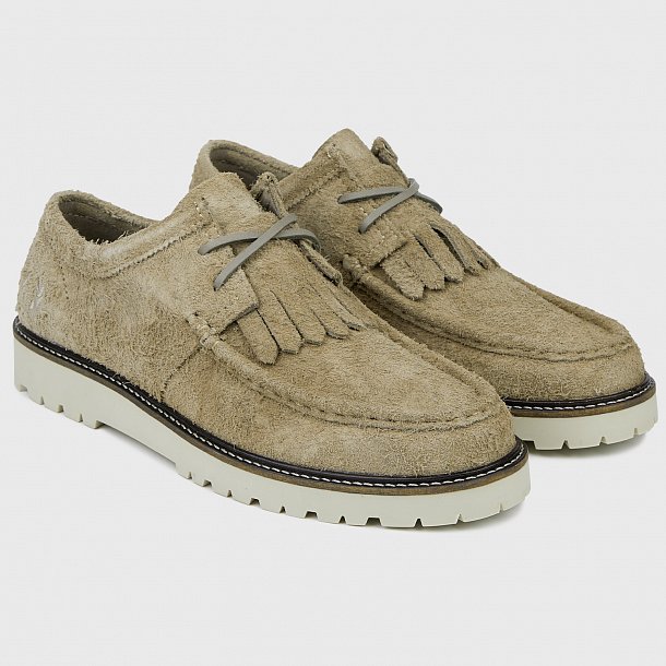 Лоферы Fred Perry Low Kenney Hairy Suede B7308-U54 (цвет: серый