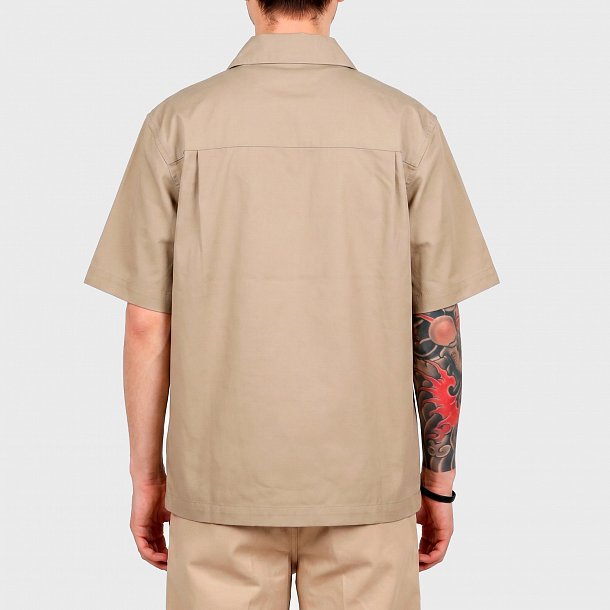 Рубашка Carhartt Wip S/S Postal Zip Shirt - фото 1