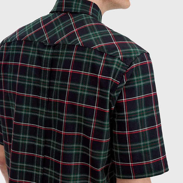 Рубашка Fred Perry Tartan Short Sleeve Shirt - фото 2