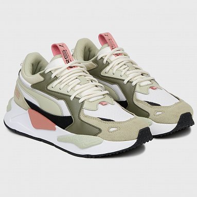 Кроссовки Puma RS-Z Reinvent Wns, цвет зеленый, артикул 383219-03