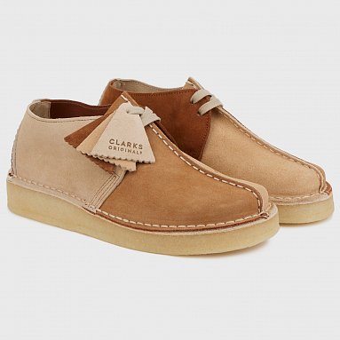 Ботинки Clarks Originals Desert Trek Wmns, цвет бежевый, артикул 26170137