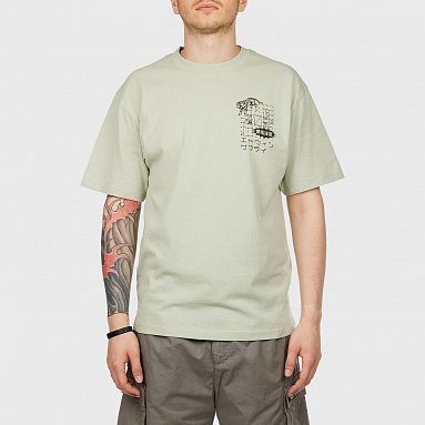 Футболка Edwin Hazardous Voltage Ts серый, артикул I033493.28V.67
