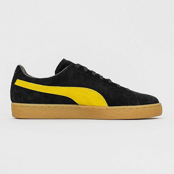 Кроссовки Puma X Союзмультфильм Suede Black-Taffy-Radiant Yellow - фото 5