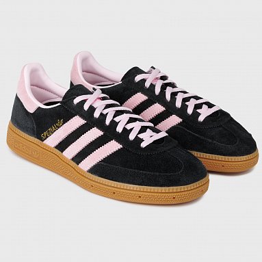 Кроссовки adidas Originals Handball Spezial W, цвет черный, артикул IE5897