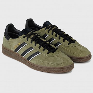 Кроссовки adidas Originals Handball Spezial, цвет зеленый, артикул IG6183