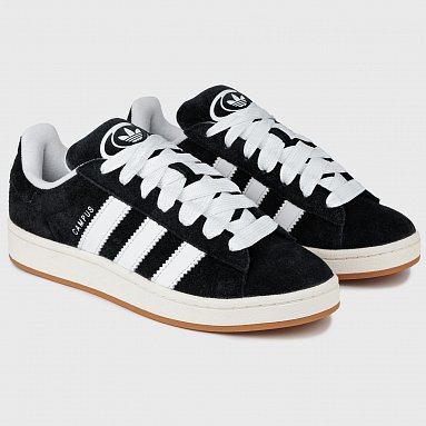 Кроссовки adidas Originals Campus 00s, цвет черный, артикул HQ8708