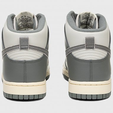 Кроссовки Nike Dunk High Retro SE , цвет серый, артикул DM0582-001