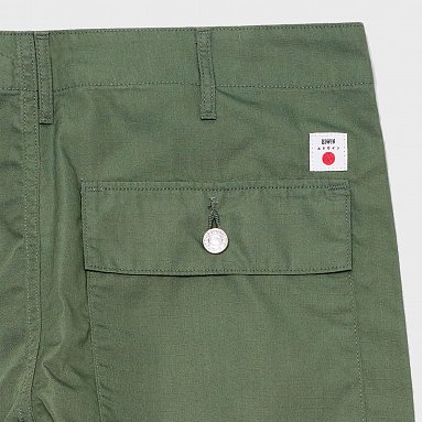 Брюки Edwin Baker Pant, цвет зеленый, артикул I036716.49.67