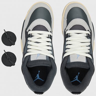 Кроссовки Air Jordan 4 RM, цвет серый, артикул FQ7939-002