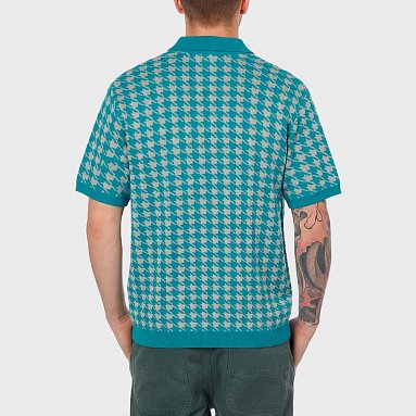 Поло Edwin Jax Polo Knit, цвет голубой, артикул I034979.2ZR.67