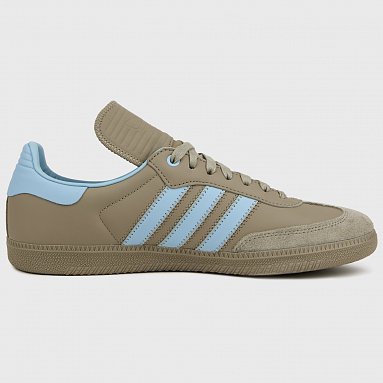 Кроссовки adidas Originals x Pharrell Williams Humanrace Samba, цвет коричневый, артикул ID8712