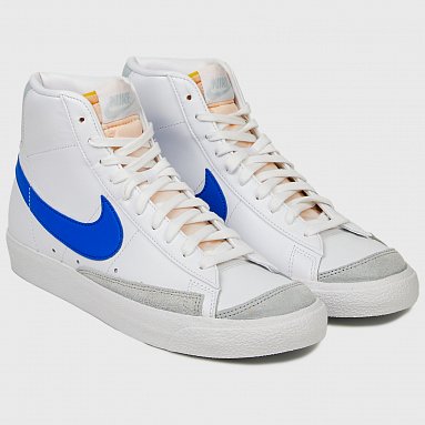 Кроссовки Nike Blazer Mid '77 Vintage, цвет белый, артикул BQ6806-124