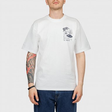 Футболка Edwin Hazardous Voltage Ts белый, артикул I033493.02.67