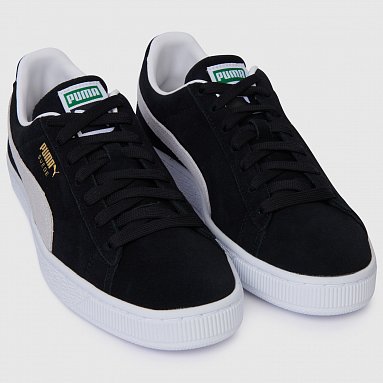 Кроссовки Puma Suede Classic Xxi, цвет черный, артикул 374915-01