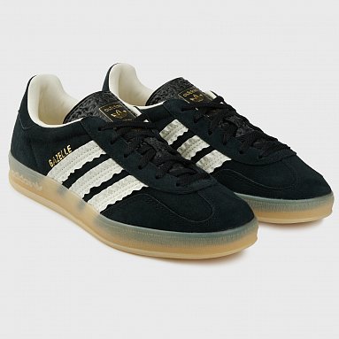 Кроссовки adidas Originals Gazelle Indoor W, цвет черный, артикул JS1412