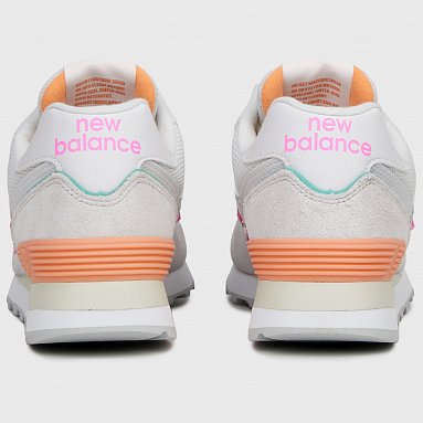 Кроссовки New Balance 574, цвет серый, артикул WL574CJ2/B
