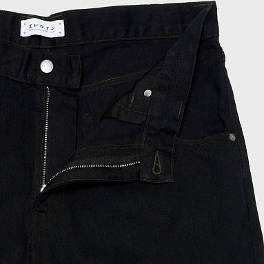 Мужские джинсы Edwin Tyrell Pant Pembroke Black Denim 13.56oz, цвет черный, артикул I034931.89.02