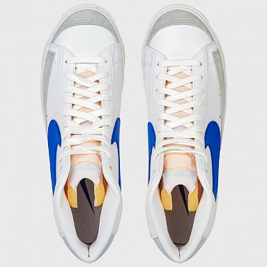 Кроссовки Nike Blazer Mid '77 Vintage, цвет белый, артикул BQ6806-124