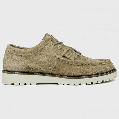 Лоферы Fred Perry Low Kenney Hairy Suede, цвет серый, артикул B7308-U54
