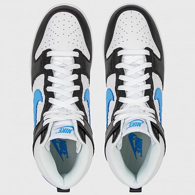 Кроссовки Nike Dunk High Retro Emb, цвет черный, артикул FJ4210-001