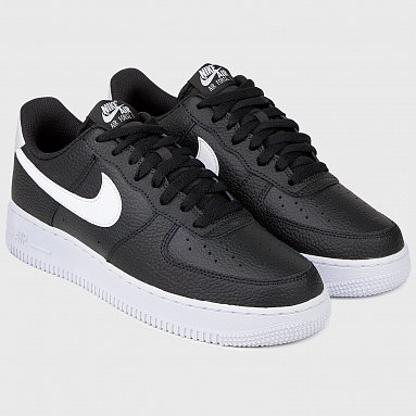 Кроссовки Nike Air Force 1 '07, цвет черный, артикул CT2302-002