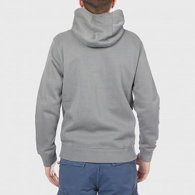 Толстовка Nike Sportswear Club Fleece Full-Zip Hoodie, цвет серый, артикул DQ8384-084