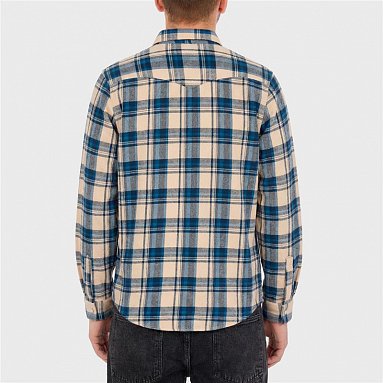 Рубашка Edwin Western Shirt LS, цвет синий, артикул I035871.1WN.67