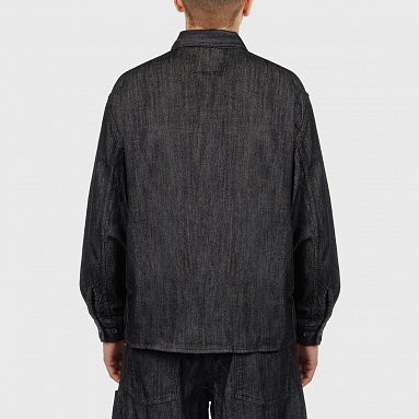 Рубашка Edwin Big-DNM Shirt, цвет черный, артикул I033438.89.02