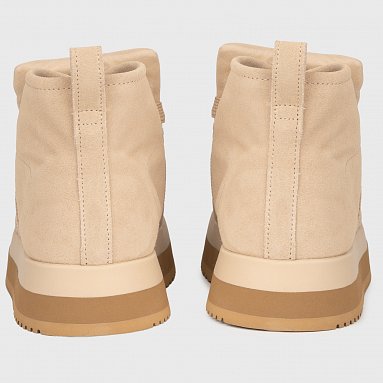 Кроссовки adidas Originals Campus 00s Winter Mid W, цвет бежевый, артикул JR3735