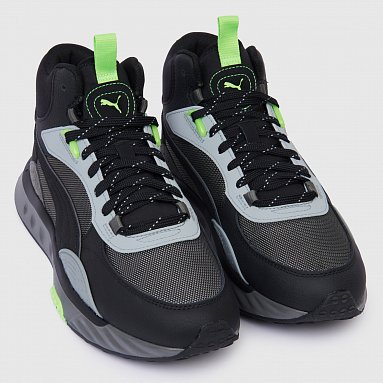 Кроссовки Puma Wild Rider Mid Ws, цвет черный, артикул 381598-01