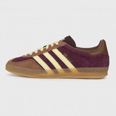 Кроссовки adidas Originals Gazelle Indoor бордовый, артикул JI0324