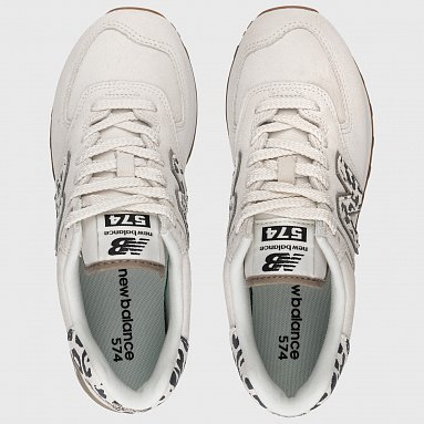 Кроссовки New Balance 574 , цвет бежевый, артикул WL574XD2