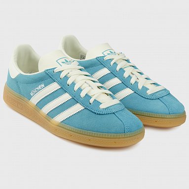 Кроссовки adidas Originals Munchen W, цвет голубой, артикул JS3991