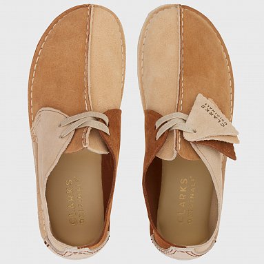 Ботинки Clarks Originals Desert Trek Wmns, цвет бежевый, артикул 26170137