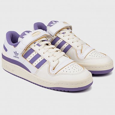 Кроссовки adidas Originals Forum 84 Low W, цвет бежевый, артикул HQ4375
