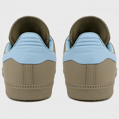 Кроссовки adidas Originals x Pharrell Williams Humanrace Samba, цвет коричневый, артикул ID8712