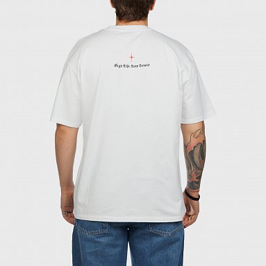 Футболка Edwin High Life Low Levels Ts, цвет белый, артикул I034162.02.67