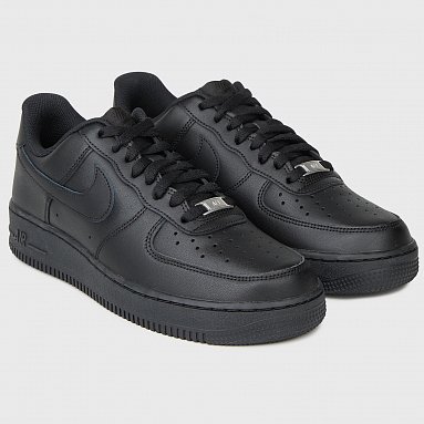 Кроссовки Nike Air Force 1 '07, цвет черный, артикул CW2288-001