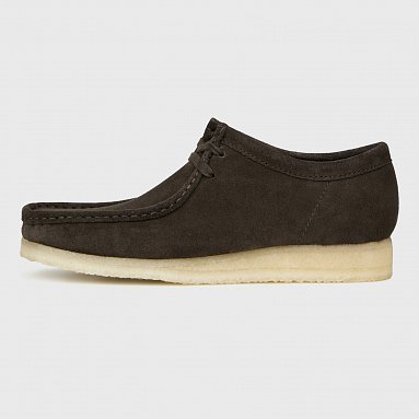 Ботинки Clarks Originals Wallabee коричневый, артикул 26188316