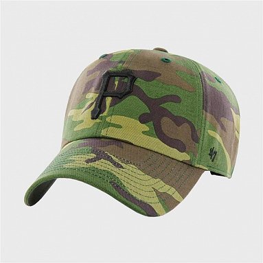 Бейсболка '47 Brand Clean Up Pittsburgh Pirates зеленый, артикул B-CAMUN20GWSNL-CM