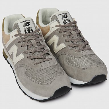 Кроссовки New Balance 574 Archive, цвет серый, артикул ML574TT2/D