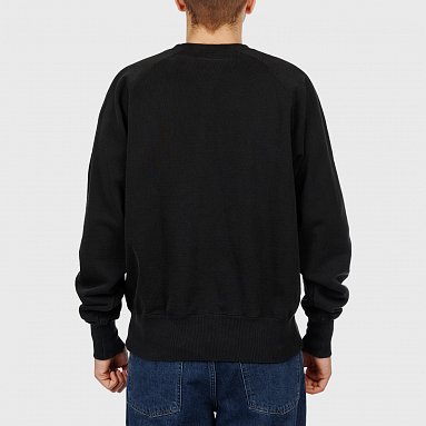 Свитшот Edwin Raglan Sleeve Crewneck, цвет черный, артикул I033603.89.N8