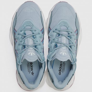 Кроссовки adidas Originals Ozweego W, цвет голубой, артикул GY6176