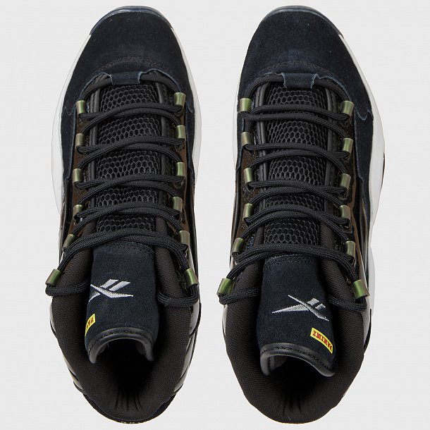 Кроссовки Reebok Question Mid x Panini HQ4135 (цвет: черный