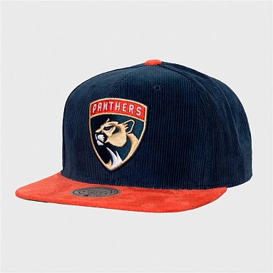 Бейсболка Mitchell & Ness Florida Panthers Sueduroy Snapback синий, артикул HS10399-FPTNAVY