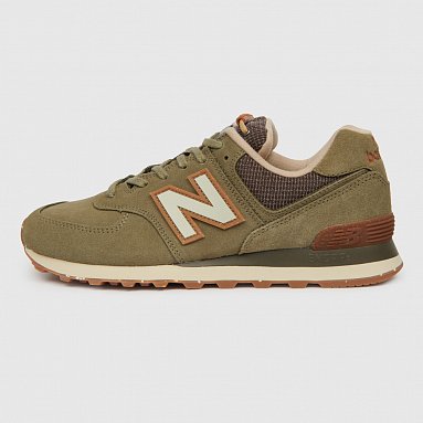 Кроссовки New Balance 574 оливковый, артикул ML574SOJ/D