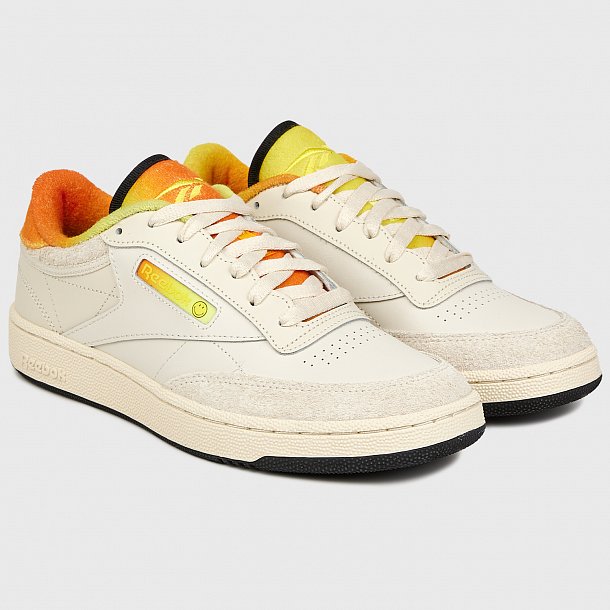 Кроссовки Reebok Club C 85 Smiley 50th Anniversary - фото 1