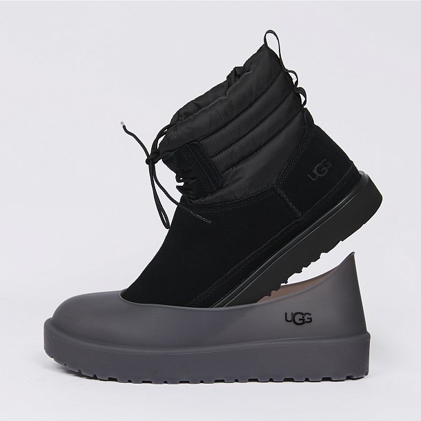 Ботинки Ugg Classic Mini Lace-up Weather Черный 1120849_BLK | Campio